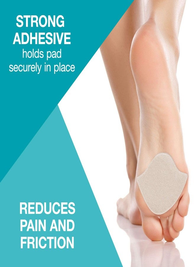 Steins 1/4” Adhesive Felt Metatarsal-Sesamoid #105 Foot Pads, Reduces Pain and Pressure on Ball of Foot, Promotes Healing of Metatarsalgia and High Arches, Left, 100 Count - Image 3